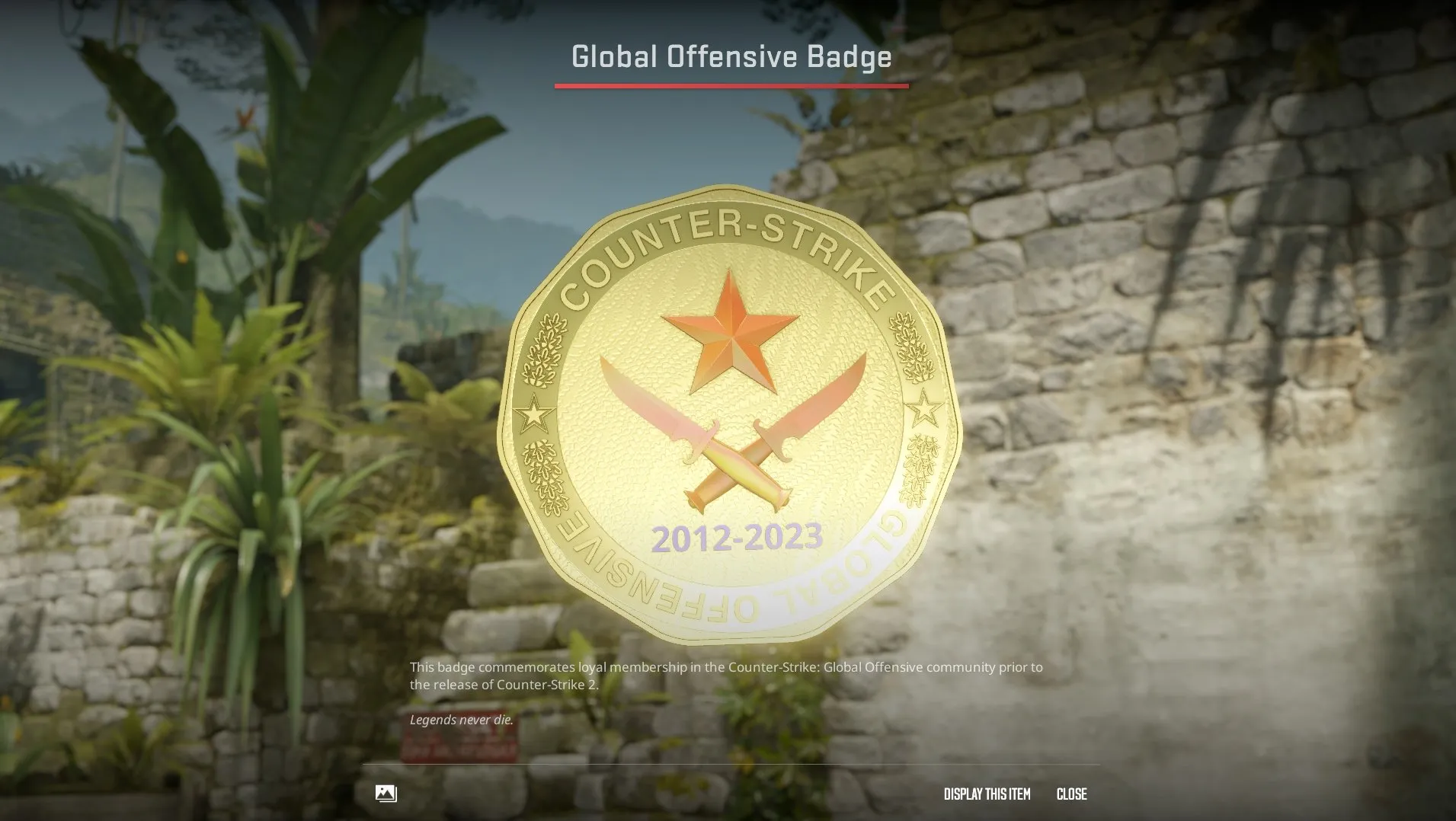 CS268 Prime Enabled | 5 Year Veteran Coin, 10 Year Birthday Coin, Global Offensive Badge, Premier Season One Medal 2020, 2022 Service Medals, 595h | 22 Games, Steam LVL 17 Level 6 Years OLD